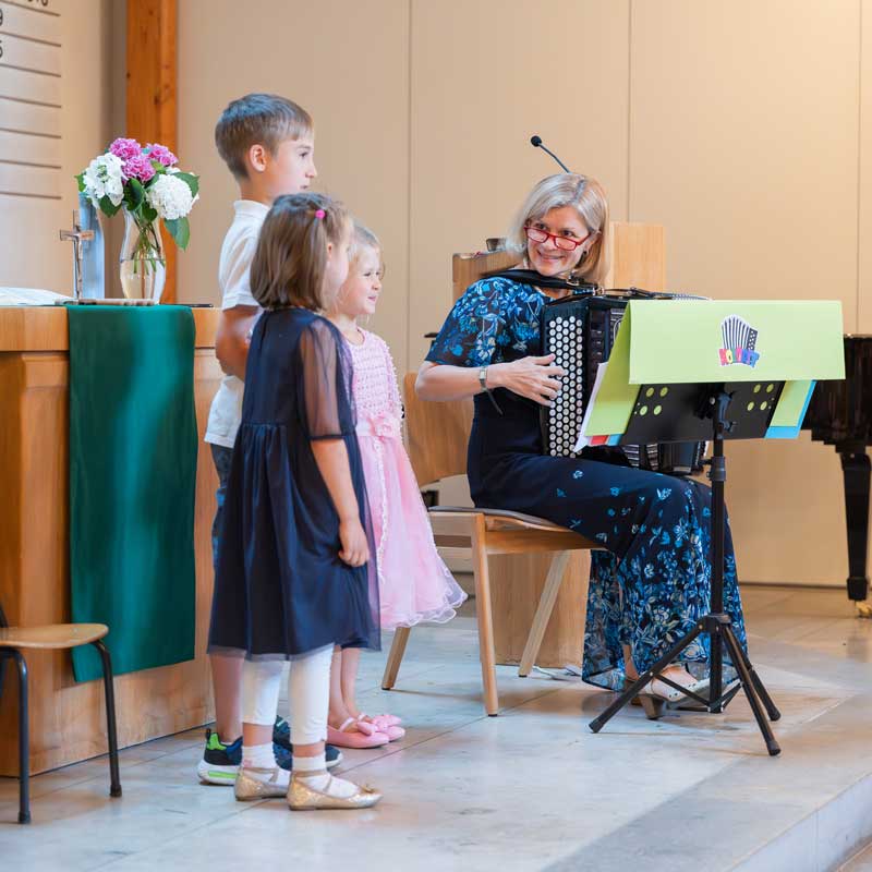 Kinderkonzert Akkordeon Augsburg Kolorit