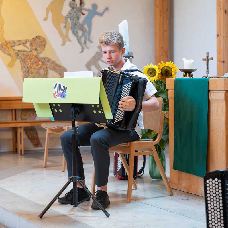 Schülerkonzert Bajan Augsburg Musikunterricht