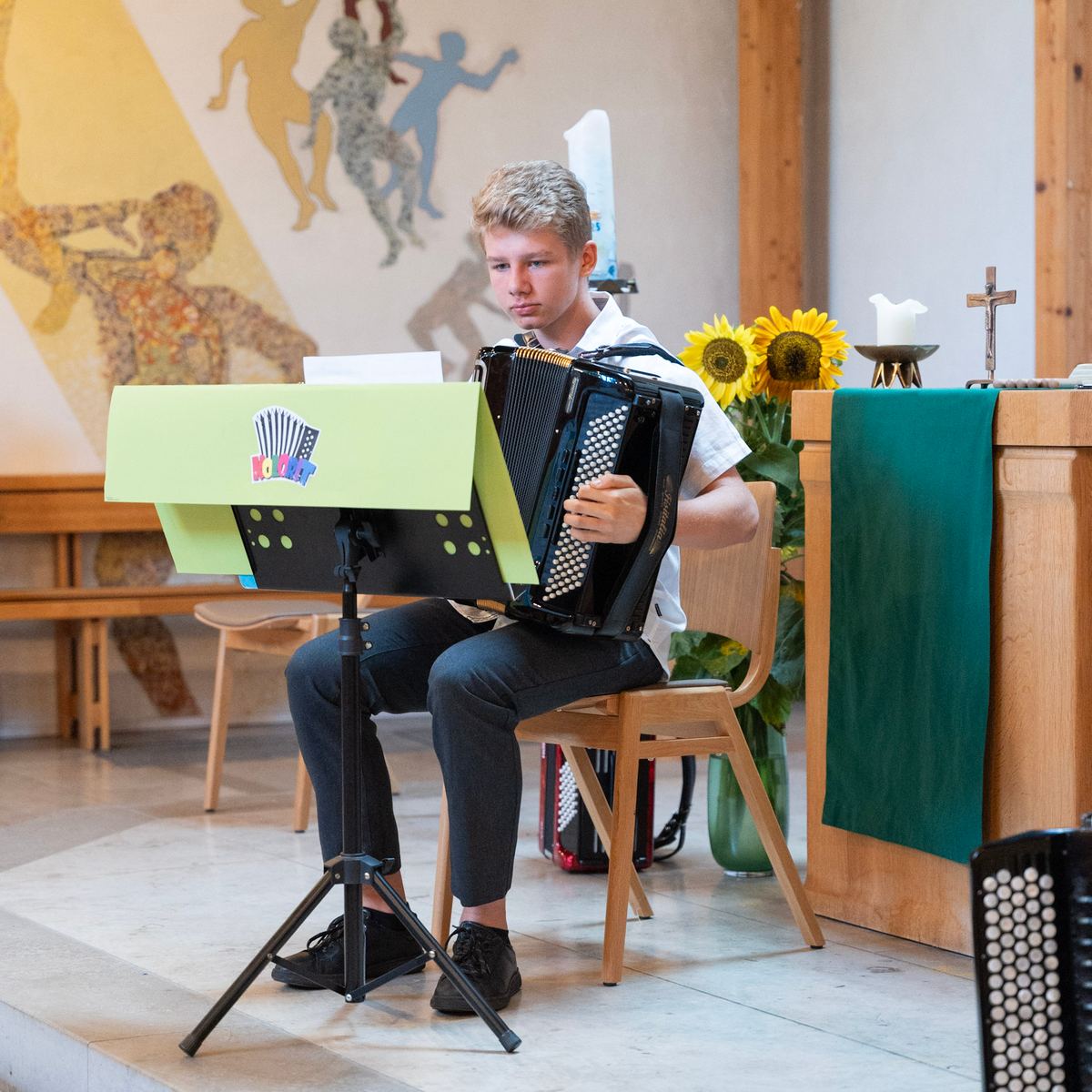Schülerkonzert mit Bajan in Augsburg