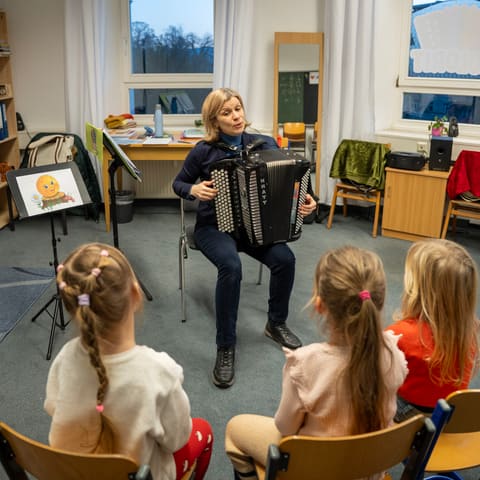Singkreis für Kinder, Gruppenunterricht in Augsburg